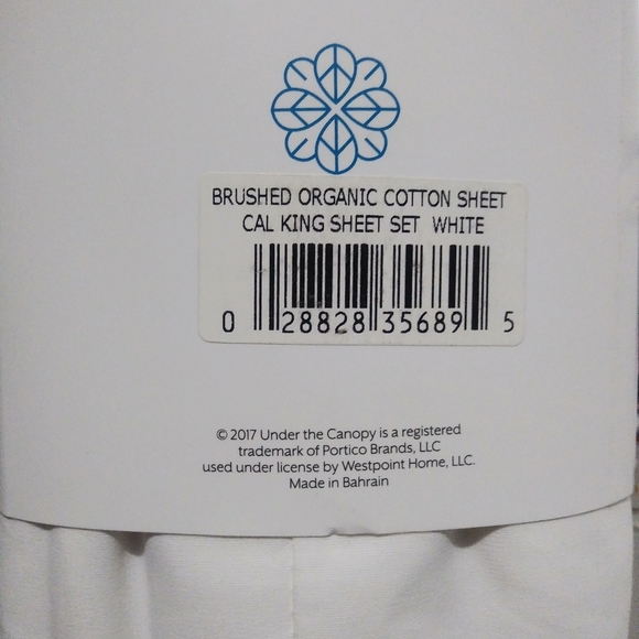 New Under The Canopy California King sheet set - Picture 2 of 5